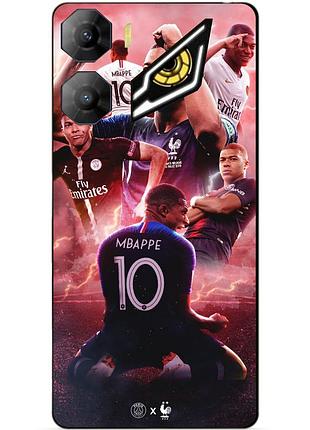 Силіконовий бампер чохол для zte nubia neo 3 5g з малюнком кіліан мбаппе mbappe