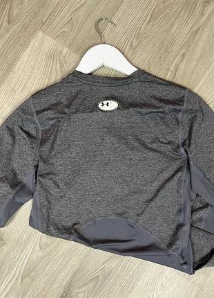 Чоловіча компресійна сіра спортивна кофта від under armour  гольф реглан рашгард 6