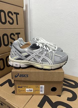 Кроссовки аsiss gel-kahana 8 grey / ассикс гель кахана 8 серые 38 39 40 41 42 43