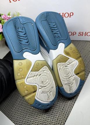 Оригинальные кроссовки кожаные nike хайтопы 4