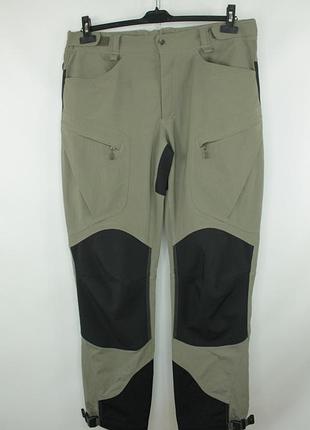 Прочные мембранные брюки для трекинга haglofs rugged mountain pants