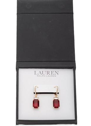 Сережки lauren ralph lauren з камінням