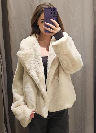 Еко шуба stradivarius жіноча
