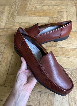 Туфлі чоловічі rieker шкіряні 40 розмір