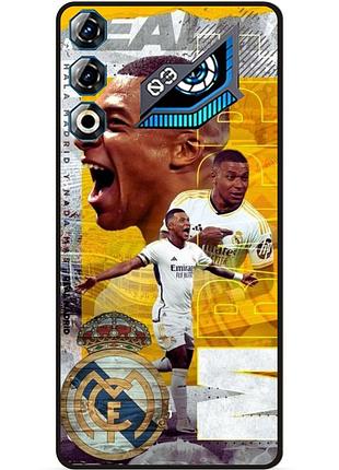 Силиконовый чехол бампер для zte nubia neo 3 gt 5g с картинкой mbappe мбаппе real