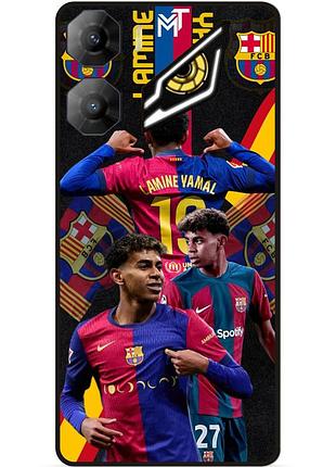 Силіконовий чохол бампер для zte nubia neo 3 5g з малюнком ламин ямаль lamine yamal barcelona