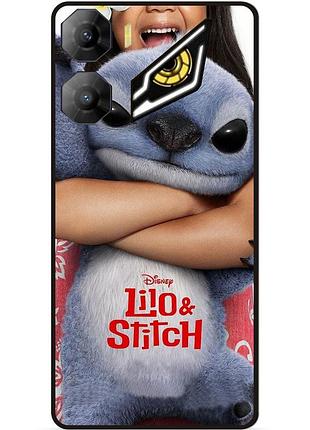 Силиконовый чехол бампер для zte nubia neo 3 5g стич и лило stitch