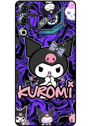 Силіконовий чохол для zte nubia neo 3 gt 5g з малюнком куромі kuromi