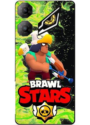 Силіконовий бампер чохол для zte nubia neo 3 5g з героєм бравл бо brawl