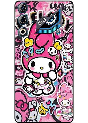 Силиконовый чехол для zte nubia neo 3 gt 5g hello kitty kuromi куроми хелло китти