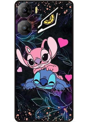 Силиконовый чехол бампер для zte nubia neo 3 5g с рисунком стич stitch