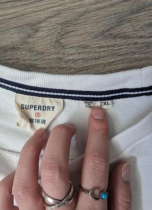 Котонова кофта лонгслів superdry 7