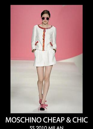 Moschino cheap and chic blazer crystal embellished jacket spring 2010 [bwh112161]