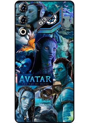 Чохол силіконовий бампер для zte nubia neo 3 gt 5g з малюнком avatar аватар