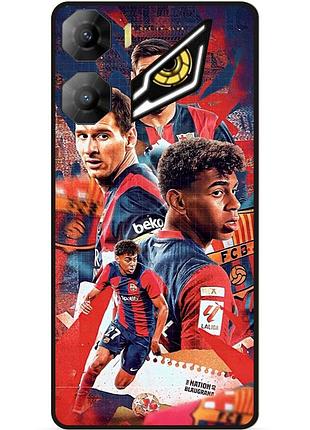 Чехол силиконовый бампер для zte nubia neo 3 5g с рисунком ламин ямаль lamine yamal messi
