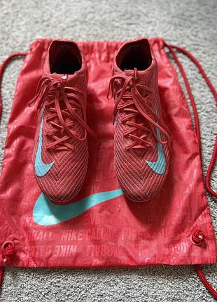 Бутси чоловічі nike air zoom mercurial vapor 16 elite fg red розмір 40.5