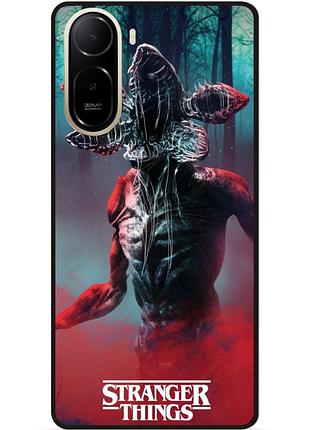 Силиконовый чехол бампер для xiaomi poco c81 pro stranger things очень странные дела