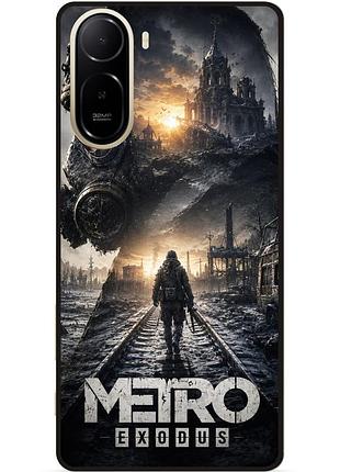 Чехол силиконовый бампер для xiaomi poco c81 pro metro 2033