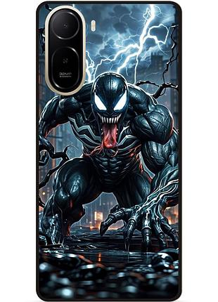 Чехол силиконовый бампер для xiaomi poco c81 pro с рисунком веном marvel venom