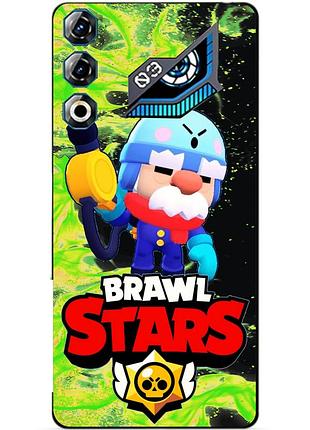 Силіконовий бампер чохол для zte nubia neo 3 gt 5g з героєм бравл гейл brawl