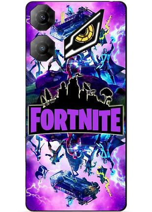 Силіконовий чохол бампер для zte nubia neo 3 5g з малюнком fortnite marvel фортнайт марвел