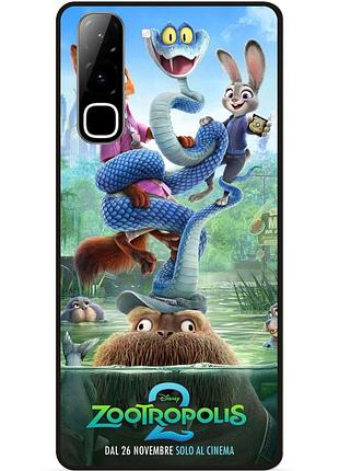Силіконовий бампер чохол для infinix hot 70 (x6895) з малюнком джуді звірополіс