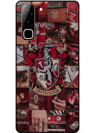 Чохол силіконовий бампер для infinix hot 70 (x6895) з малюнком ґрифіндор gryffindor гаррі поттер harry potter