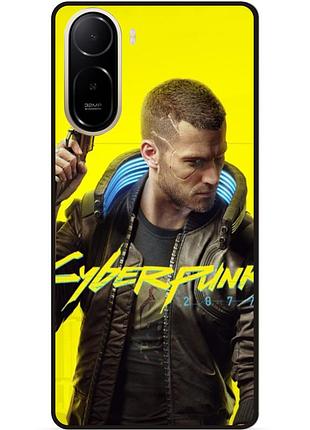 Чохол силіконовий для xiaomi poco c81 pro з малюнком cyberpunk