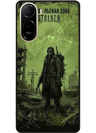 Чохол силіконовий бампер для xiaomi poco c81 pro з малюнком stalker сталкер