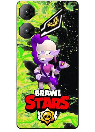 Силіконовий бампер чохол для zte nubia neo 3 5g з героєм бравл емз brawl