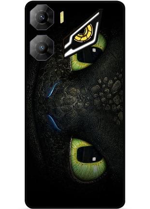 Силиконовый чехол для zte nubia neo 3 5g с картинкой как приручить дракона