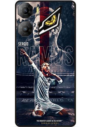 Силіконовий чохол бампер для zte nubia neo 3 5g з малюнком sergio ramos серхио рамос