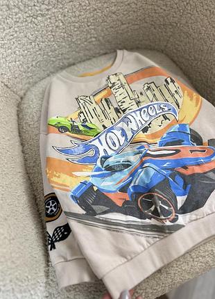 Світшот hot wheels 3-4р 3