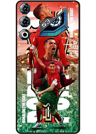 Силиконовый бампер чехол для zte nubia neo 3 gt 5g с рисунком ronaldo португалия роналдо
