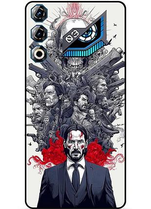 Чехол силиконовый бампер для zte nubia neo 3 gt 5g джон уик john wick