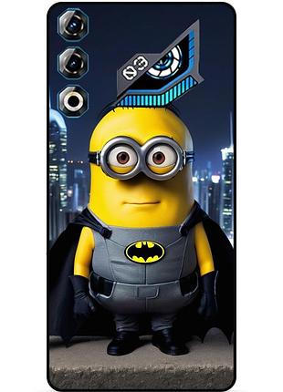 Чехол силиконовый бампер для zte nubia neo 3 gt 5g с рисунком миньон бэтмен minion