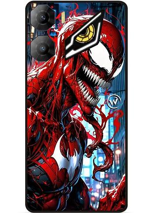 Силіконовий чохол бампер для zte nubia neo 3 5g з малюнком веном venom карнаж