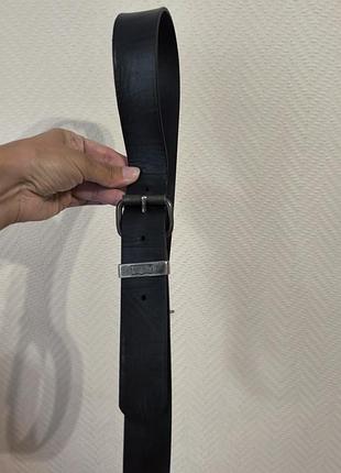 Levi's черный кожаный ремень