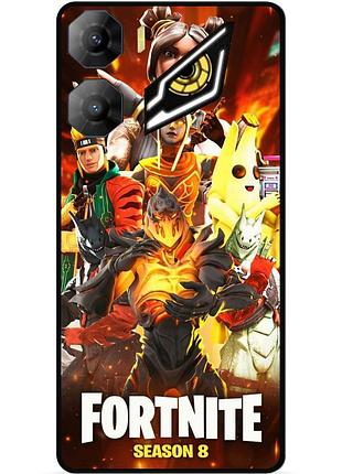 Силиконовый чехол бампер для zte nubia neo 3 5g с рисунком fortnite marvel фортнайт марвел