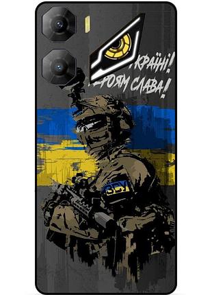 Силиконовый бампер чехол для zte nubia neo 3 5g с рисунком зсу украина героям слава