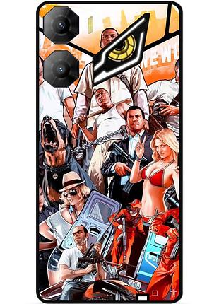 Чехол силиконовый бампер для zte nubia neo 3 5g гта gta