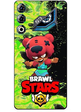 Силіконовий бампер чохол для zte nubia neo 3 gt 5g з героєм бравл ніта brawl