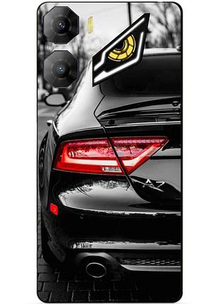 Силіконовий чохол бампер для zte nubia neo 3 5g з малюнком audi ауді машина авто