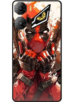 Силіконовий бампер чохол для zte nubia neo 3 5g з малюнком дедпул deadpool