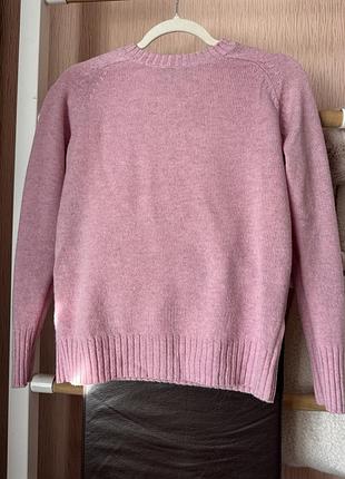 Ніжний вовняний джемпер marks & spencer (m&s collection) в ідеальному стані!