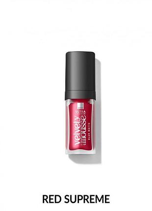 Жидкая губная помада-мусс avon королевский красный/red supreme, 7 мл (158511685)