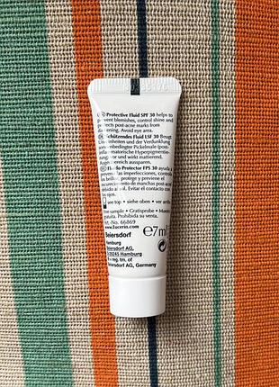 Eucerin dermopure protective fluid spf30 ☀️ солнцезащитный флюид для проблемной кожи лица, германия 🇩🇪 3