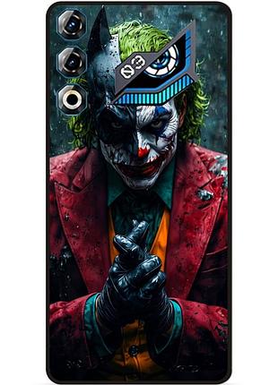 Силіконовий чохол бампер для zte nubia neo 3 gt 5g з малюнком джокер бэтмен