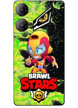 Силіконовий бампер чохол для zte nubia neo 3 5g з героєм бравл макс brawl