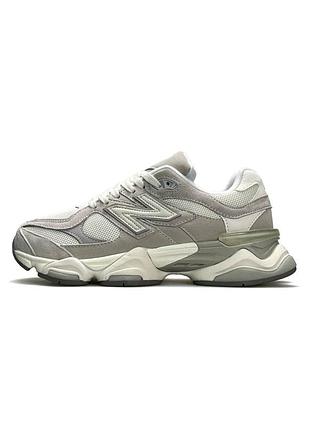 😍 жіночі кросівки new balance 9060 light grey white